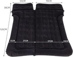 Car Air Mattress for Toyota Land Cruiser lc300 5, 2021 2022 2023 2024, Thickened Car Bed Mattress, Travel Sleeping Pad, Back Seat Bed Cushion with Air Pump 2 Pillows,Dark Green