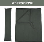 SUNCREAT Outdoor Double Hammock Pad, Soft Comfortable Polyester Pad, Olive Green