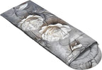 QOOMO Camping Sleeping Bags,3 Season Warm & Cool Weather,Lightweight,Waterproof Sleeping Bags for Adults & Kids,Traveling,and Outdoors,Camping Gear Equipment