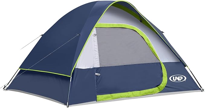 Camping Tent 2-4 Person, Waterproof Windproof Tent with Rainfly Easy Set up-Portable Dome Tents for Camping…