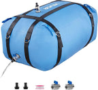 VEVOR Water Storage Bladder, 35 Gallon Large Capacity TPU Soft Water Bag, Portable & Collapsible Water Storage Containers, Leakproof & Wear-Resistant RV Waters Tank for Camping Irrigation Outdoor Use