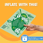 Chillbo Lazybone Inflatable Lounger - Ultimate Inflatable Couch for Maximum Chill - The Perfect Blow Up Couch for Music Festivals Or Lounger for Camping