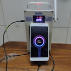 USB Hand Generator Manual Generator Power DC Generator High Power 20W Portable Outdoor Hand Generator Emergency Power Supply Suitable for Outdoor Camping