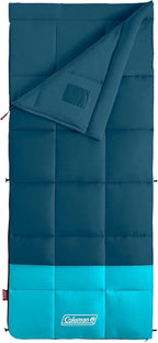 Coleman Kompact Sleeping Bag, Indoor/Outdoor Lightweight Sleeping Bag for Adults, 20°F/30°F/40°F Options for Camping, Hiking, Backpacking with Included Compression Sack