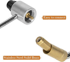5430 Pressure Regulator Replacement Parts for Coleman Propane Stove, Suitable for Stove Pressure Regulator Accessories/Coleman Propane Camping Grill Not Fit for Coleman Roadtrip LXE Grills