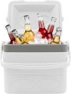 8.5l Camping Ice Boxes & Coolers, Insulated Cooler, Portable Ice Box with Handle, Large Insulated Ice Chestfor Beach, Picnic and Office Use
