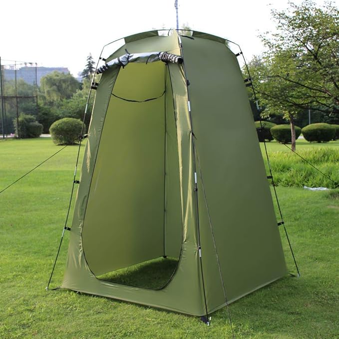Camping Tent,Shower Tent, Pop Up Shower Privacy Tent Camping Tent for Shower 6FT Privacy Changing Room for Camping Biking Toilet Shower Beach Portable with Carrying