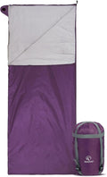 REDCAMP Ultra Lightweight Sleeping Bag for Backpacking, Hiking, Comfort for Adults Warm Weather, with Compression Sack