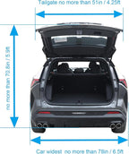 SUV Tent Car Awning, UPF 50++ with Portable Waterproof Storage Bag, Tear-Resistant, Large Space, Good Vision, Smooth Ventilation, Suitable for Outdoor Beach Camping Auto Canopy Shade…