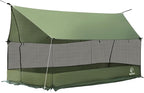 REDCAMP Large Hammock Hot Tent with Stove Jack, Waterproof & Windproof Winter Wall Tent with Snow Skirt, Ultralight 4 Season Tents for Camping, Hiking, Bushcraft, Backpacking, Hunting