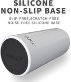 TILUCK Skinny Can Cooler for Slim Beer & Hard Seltzer, Stainless Steel, Doucle-Walled Stainless Steel Insulated Slim Cans, Standard 12 oz (Glitter White)