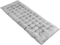 GOFLAME Camping Cot Mattress, Sleeping Cot Pad with Soft and Breathable Crystal Velvet, 75” x 27.5” Lightweight Comfortable Camping Cot Pad for Outdoor Hiking Vacation Traveling