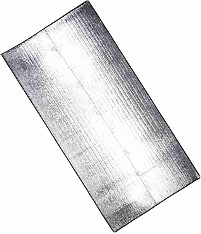 3 Types Camping Mat Foil Blanket, Outdoor Camping Tent Mat Sleeping Mattress Moistureproof Aluminum Foil Pad for Foam Insulating Sleeping Tent Pad