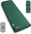 Self Inflating Sleeping Pad with Electric Pump, 3.15" Ultra-Thick Memory Foam Camping Mattress, 4-Season Sleeping Pad with Built-in Pillow for Camping Tent Car Travel