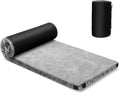 Tangkula Memory Foam Sleeping Pad, Roll Up Floor Mattress with Carry Bag, Non-Slip Bottom, Guest Floor Folding Bed for Sleepover, Portable Camping Mattress for Indoor Outdoor Car Travel Cot Tent