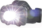 LUXPRO LED Headlamp - Bright 300 Lumen Head Lamp for Outdoors, Camping & Hiking - 6 Light Modes White, Green & Red Light - IPX4 Waterproof - Adjustable Headband - LP345V2 - Batteries Included