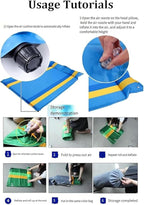 Portable Inflatable Car Mattress,Inflatable Camping Air Mattress for Universal SUV,Folding Air Bed Cushion Car Mattress Camping Mattress for Car Sleeping Bed Travel(Color:Red)