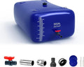 30 Gallon Water Storage Bladder - 1000D PVC Blue RV Water Tank, Portable Collapsible Storage Bladder Containers for Gardens, Camping, Emergency Use