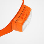 BioLite Range 500 Waterproof, Fast-Charging Rechargeable Headlamp, Spark Red, 500 Lumens, USB-C Charging, 100m Beam, 200 Hour runtime