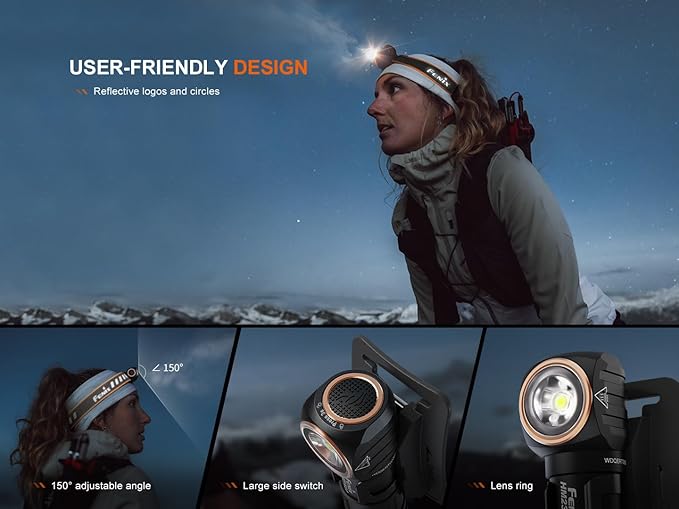 Fenix 300 Lumen AA Battery Headlamp, 1408715 FX-HM23V2