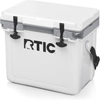 RTIC Ultra-Light 22 Quart Hard Cooler Insulated Portable Ice Chest Box for Drink, Beverage, Beach, Camping, Picnic, Fishing, Boat, Barbecue, 30% Lighter Than Rotomolded Coolers