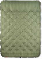 Kelty Kush Queen Air Bed W/Battery-Powered Pump, PVC-Free Queen Air Mattress, Comfy and Plush 6-inch Pad, Carry Bag Included - Indoor/Outdoor Camping Air Bed