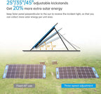XTAR SP100 100W Portable Solar Panel with Adjustable Kickstand, Foldable Solar Power Backup for Outdoor Camping Van RV