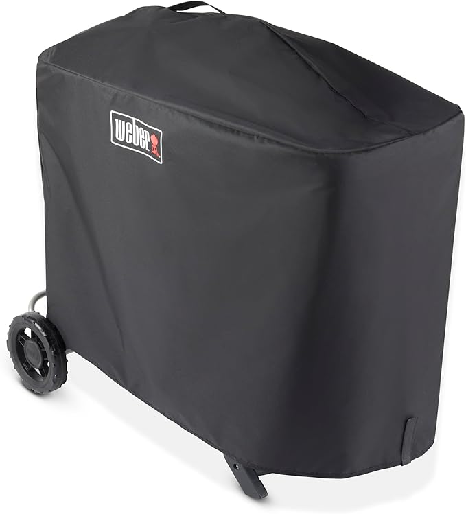 Weber Traveler Premium Grill Cover – Heavy‑Duty, Waterproof Polyester with Secure Straps, Lightweight Fit for Upright Weber Traveler