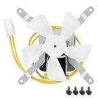 JZW-Shop Upgraded Induction Fan Replacement for Traeger, Pit Boss, Camp Chef Wood Pellet Grills, Sam's Club/Z Grills Pellet Grills, Grill Replacement Parts, AC120V 60Hz, Silver, IFRP01