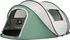 EchoSmile Instant Pop Up Camping Tent, 2/4/6 Person, Easy Setup Tent, Water Resistant Dome, Portable with Carry Bag