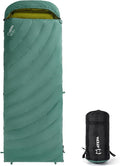 ATEPA Down Sleeping Bag for Adults, 650FP Recycled 30°F 35°F 40°F 45°F 3 Season Wearable Ultralight Packable Compact Sleeping Bags with Compression Sack for Backpacking Camping Hiking