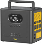 Togo POWER 600W Portable Power Station, 560Wh Solar Generator with LiFePO4 Battery, 6 AC Outlets, 100W USB-C PD, Wireless Charging & App Control for Home Backup, RV, and Outdoor Camping