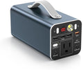 150W Portable Power Station, 155.4Wh Portable Laptop Charger with AC Outlet, DC/USB-C Port, Battery Backup Power Supply for Outdoor Camping Home Outage