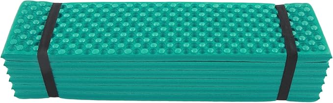 VBESTLIFE Foldable Sleeping Pad, Egg Crate Foam Pad Environment Friendly Moisture Isolation 2cm Thickness for Outdoor Camping