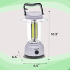 LitezAll 3500 Lumen Rechargeable Lantern – LED Lantern Rechargeable with Power Bank, Dimmable Camping Lantern, Rechargeable Lanterns for Power Outages & Camping