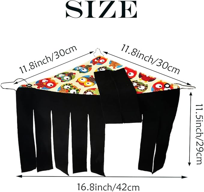 1 Pieces Guinea Pig Hideout Rat Corner Hideaway Peekaboo Toys Cage Accessories Hidden Habitat Tent Toys for Ferrets Chinchillas Sugar Glider Small Pet Animals