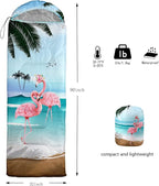 HOSIMA Butterfly Sleeping Bags for Adults and Kids for Camping,Black Gothic Ultralight Sleeping Bag for Cold Weather Summer.