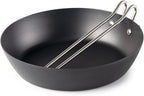 GSI Outdoors Frypan, Lightweight Carbon Steel, Collapsible Handle Camp & Outdoor Frying Pan