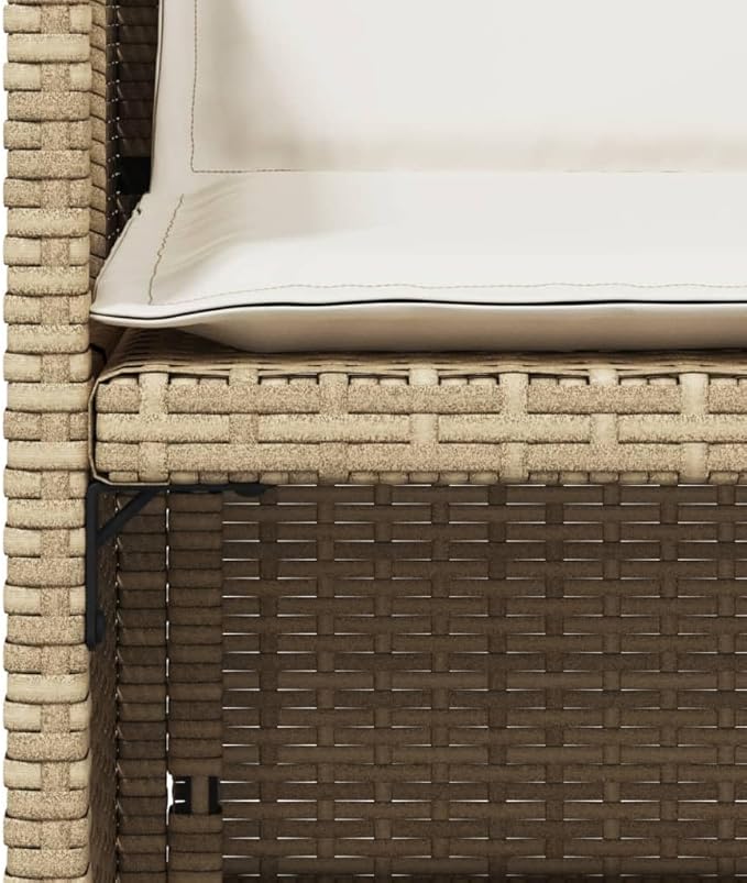 Patio Chair Beige, Cream White Patio Furniture Garden Furniture Camping Chair for Garden Deck