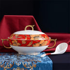 52 Medium Tableware Bone China Dish and Plate Set