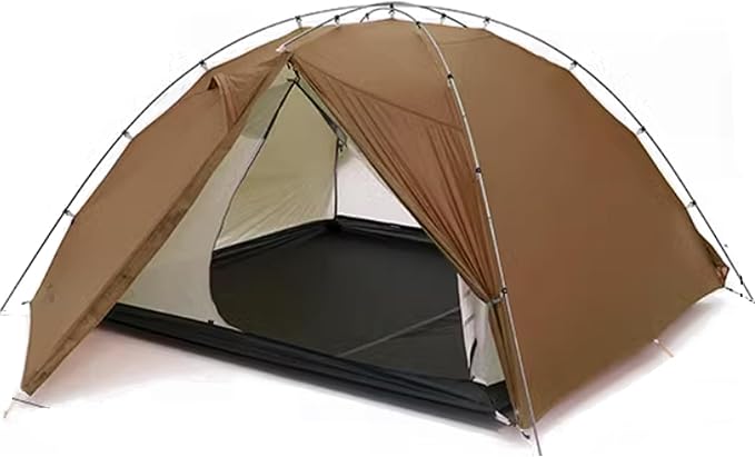 3F UL Gear Taiji 1/3 Person Tent for stormrain,1.45/3.2lb Ultralight Backpacking Tent,5000mm+ Waterproof Ventilation,Resistant to Wind gusts of 7,Easy Set up