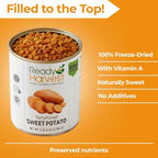 Ready Harvest Dehydrated Food - Sweet Potatoes | Emergency Food | Pantry Staples | #10 Can | 25-Year Shelf Life | Cans Filled to the Top