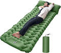 Inflatable Sleeping Pad for Camping | Compact Blow Up Portable Airbed Mattress,Lightweight Backpacking Sleep Mat - for Outdoor Travel Backpacking Hiking Tent Car Truck SUV Women Men