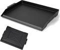 23" x 16" Cast Iron Griddle for Gas Grill and Stove Top, Universal Flat Top Plate with Extra High Sidewalls Nonstick Coating for Camping, Tailgating, Parties