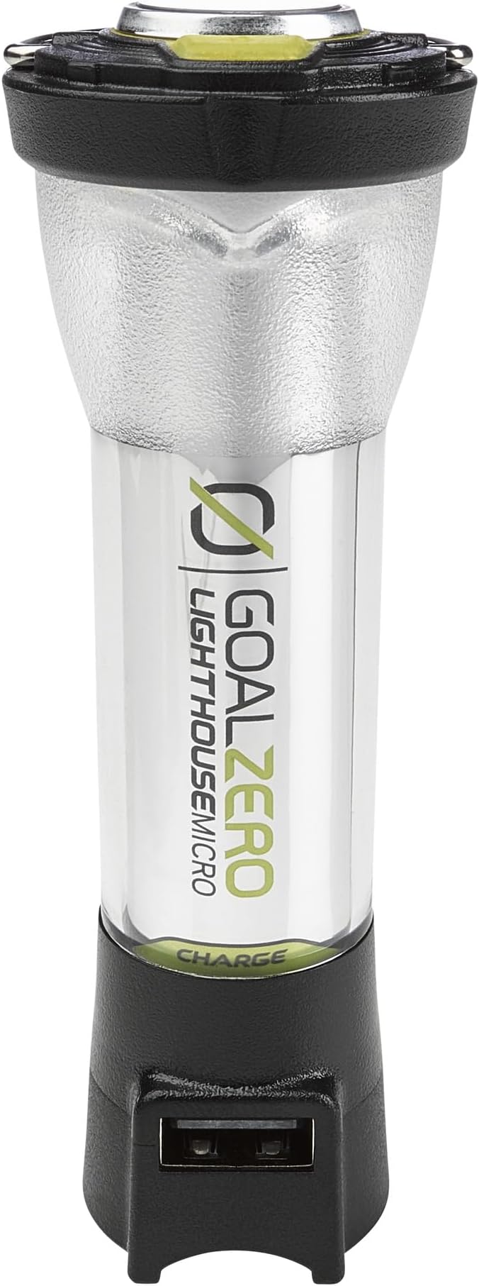 Goal Zero Lighthouse Micro Charge Flashlight, USB Rechargeable Flashlight for Car and Emergency Use