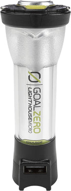 Goal Zero Lighthouse Micro Charge Flashlight, USB Rechargeable Flashlight for Car and Emergency Use