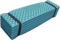 Alomejor Double Egg Crate Foldable Sleeping Pad, Soft PVC Thickened Isolation Pad for Camping (186 * 57)