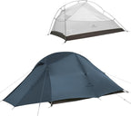 Naturehike Cloud Up 3 Person Backpacking Tent with Footprint - 3 Season Free Standing Lightweight 3 Person Camping Tent | with Footprint, Free Standing, Dome, Camping, Hiking, Waterproof