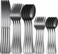 Flatware sets White Gold Cutlery Set 20Pcs Forks Spoons Knifes Stainless Steel Cutlery Set Kitchen Tableware Sets Dinnerware Set Dropshipping Stainless Steel