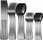 Flatware sets White Gold Cutlery Set 20Pcs Forks Spoons Knifes Stainless Steel Cutlery Set Kitchen Tableware Sets Dinnerware Set Dropshipping Stainless Steel